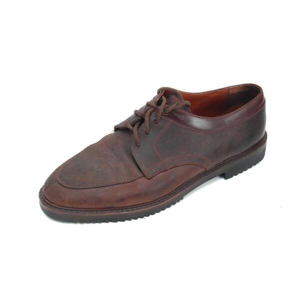 Cole Haan Country Oxfords Shoes OILED LEATHER Distressed Mens Lace Up Sz 10 M